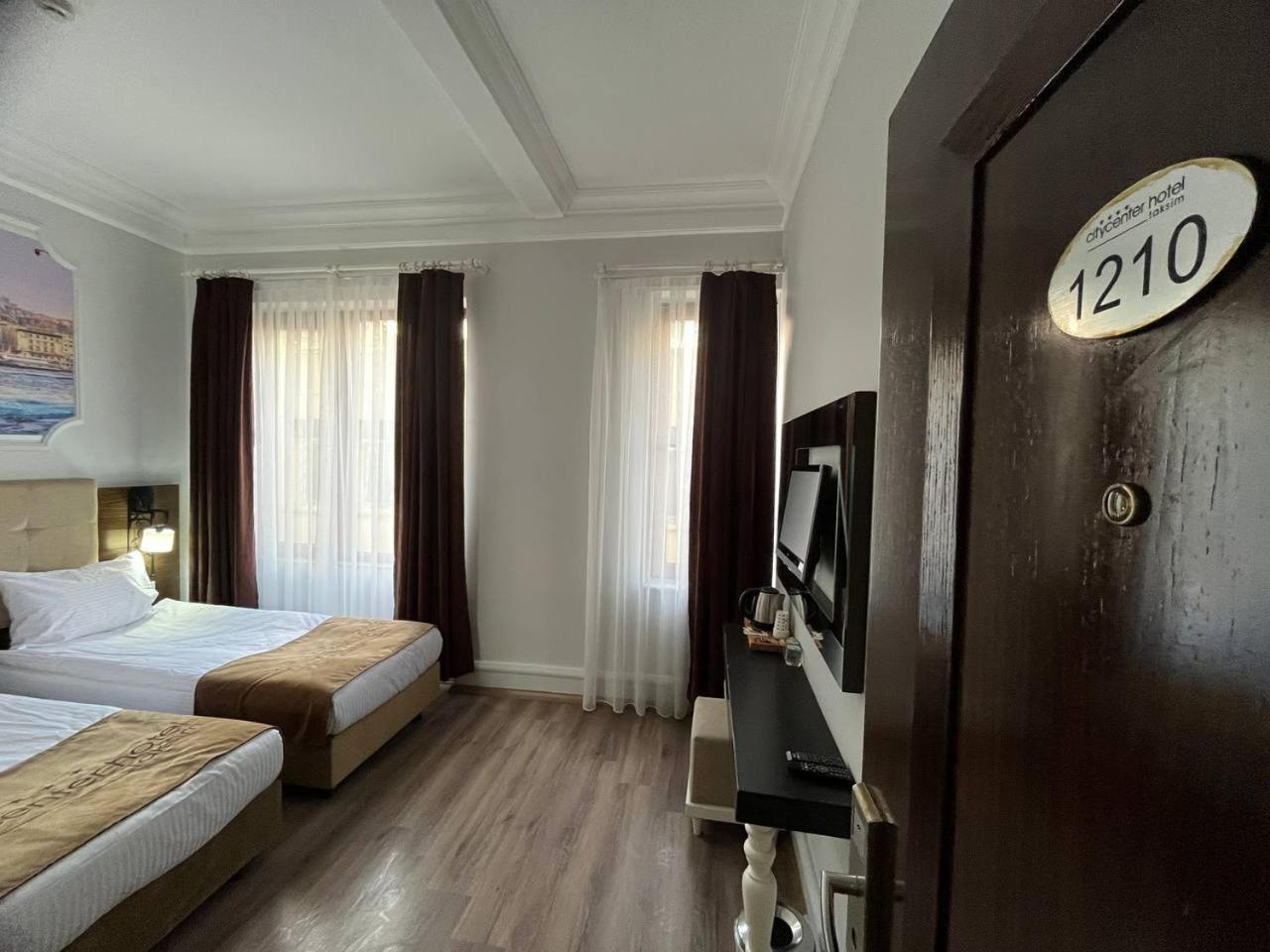 City Center Hotel Taksim Istambul Exterior foto